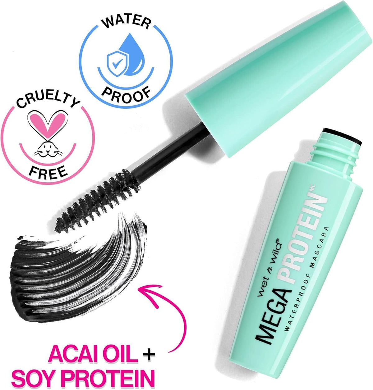 Wet N Wild Mega Protein Waterproof Mascara